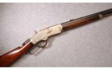 Winchester Model 1873 Nickel in 44 WCF - 1 of 9