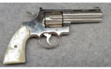 Colt Python 4-Inch Nickel, .357 Mag. - 1 of 3