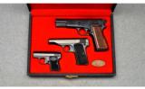 Browning ~ Three Pistol Set ~ 9mm/.380/.25 - 1 of 7