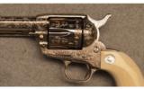 Colt ~ SAA Factory Engraved 3rd Gen ~ .45 Colt - 5 of 9
