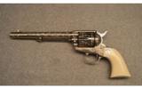 Colt ~ SAA Factory Engraved 3rd Gen ~ .45 Colt - 4 of 9