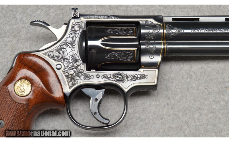 Colt ~ Custom Engraved Python ~ .357 Magnum
