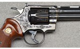 Colt ~ Custom Engraved Python ~ .357 Magnum - 2 of 8