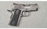 Kimber ~ Custom Engraved Ultra Carry ~ .45 Auto - 1 of 7