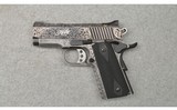 Kimber ~ Custom Engraved Ultra Carry ~ .45 Auto - 3 of 7