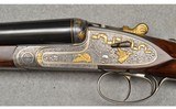 Arrieta ~ Best Quality Sidelock Gold Ribbon Engraved Pair ~ 12 Gauge - 10 of 16