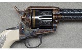 Colt ~ SAA 3rd Generation, John Adams Sr. Engraved ~ .45 LC - 3 of 13