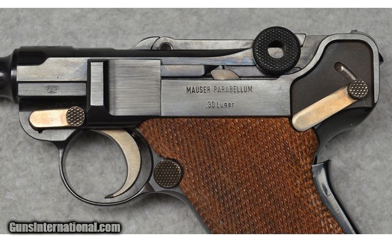 Mauser ~ Swiss Luger ~ 30 Luger