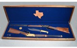 Winchester ~ Cased 1894 Rifle & Carbine, Texas Sesquicentennial Pair and Knife ~ .38-55 Win - 1 of 16