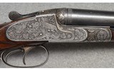 H. Burgsmuller & Sohne ~ Sidelock Cape Gun, Two Barrel Set ~ 16 Gauge - 5 of 16