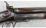 John Lyell & Co. ~ Hammer Underlever Double Rifle ~ .500 BP Express - 4 of 15