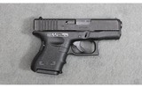 Glock ~ Model 26 ~ 9mm Luger