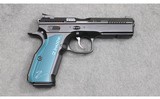CZ ~ Shadow 2 Black & Blue ~ 9mm Luger - 1 of 2