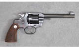 Colt ~ Officers Model ~ .38 Long Colt