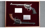 Colt ~ Peacemaker Centennial Revolver Matching Pair ~ .44 WCF & .45 Colt - 1 of 7