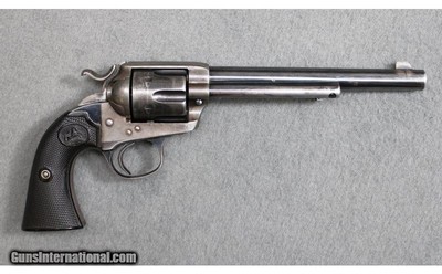 Colt ~ First Generation Bisley Single Action Army ~ .38 WCF