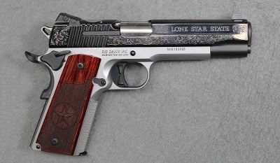 Sig Sauer ~ Model 1911 Lone Star ~ .45 Auto
