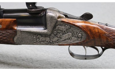 Franz Sodia ~ Dangerous Game Over/Under Double Set ~ 375 H&H/.30-06/12 Gauge - Image 5 of 10