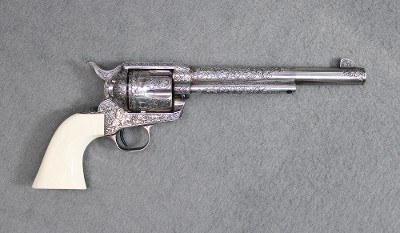 Colt ~ Single Action Army (Denise Thirion Engraved) ~ .45 Colt - Image 1 of 12