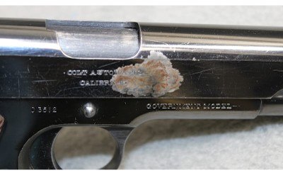 Colt ~ Early Commercial Government Model ~ .45 Auto - Image 2 of 7