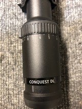 Zeiss Conquest DL scope 3-12X50 and Leupold QRW rings - 2 of 3