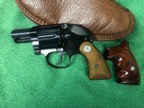 Colt AGENT 38 Special revolver AS NEW Condition with custom grips - 2 of 11