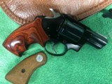 Colt AGENT 38 Special revolver AS NEW Condition with custom grips - 6 of 11