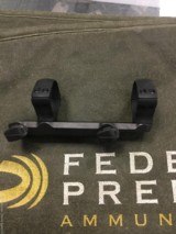 Blaser QD saddle scope mount 1 inch rings As New - 1 of 4