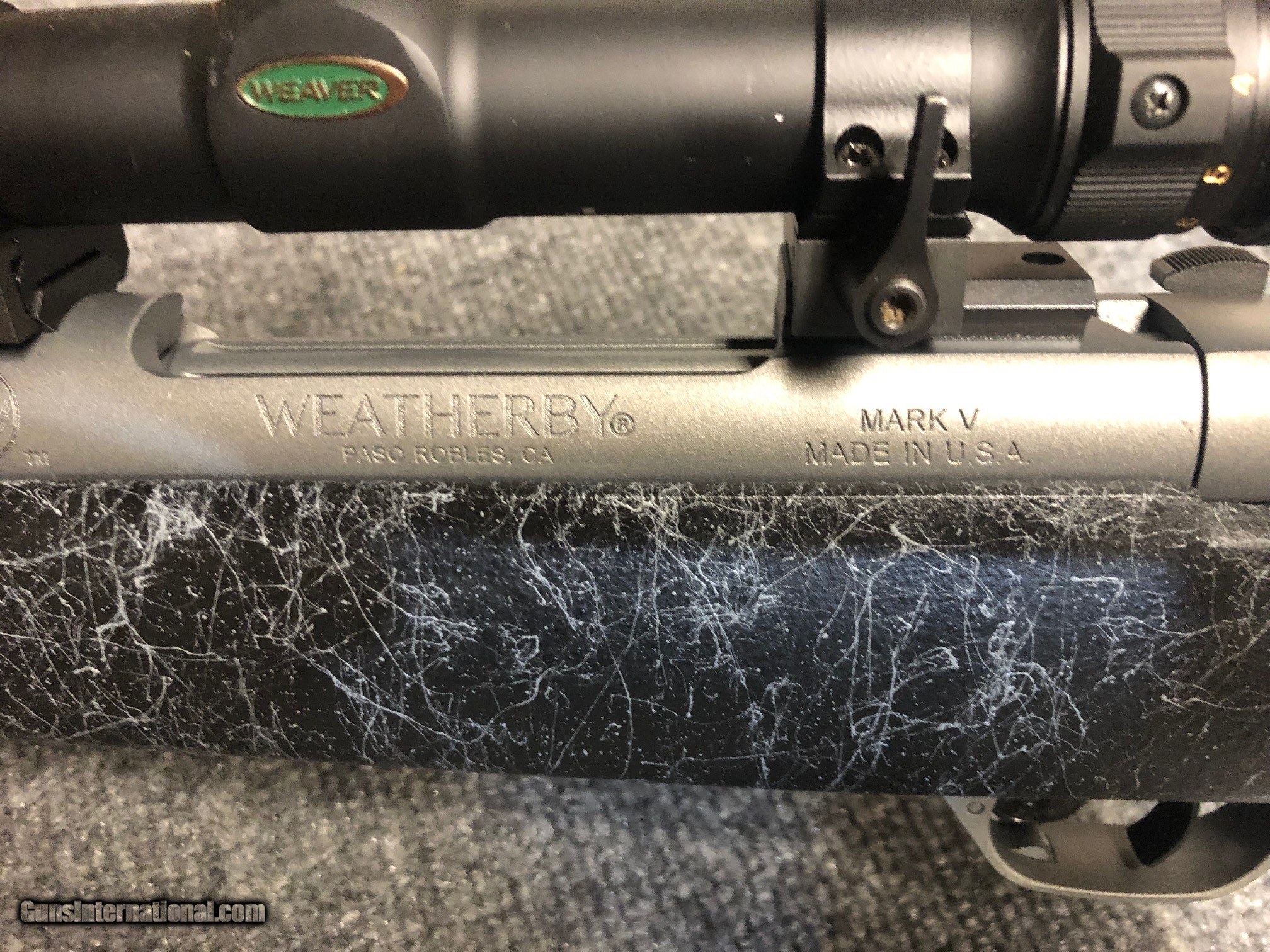 Weatherby Mark V Weathermark 375 H&H NIB with scope