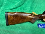 Ed Brown 704 Safari EXPRESS rifle WOOD STOCK chambered in 375 H&H Mag AS NEW CONDITION! - 5 of 15