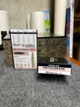 Nosler Custom 338 Lapua Magnum factory Ammo 300gr HPBT - 1 of 1