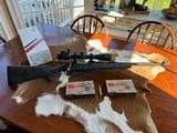 Ruger M77 Hawkeye African Rifle 375 Ruger with Trijicon scope - 1 of 12