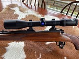 Winchester Model 70 pre-64 (1950 prod) with Zeiss German scope - 7 of 14