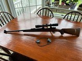 Interarms Whitworth African Rifle made in England 375 H&H customized with Leupold scope - 2 of 15