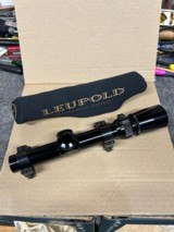 Leupold Vari-X III 1.5-5x20mm Rifle Scope Duplex Gloss with Vintage Sako rings