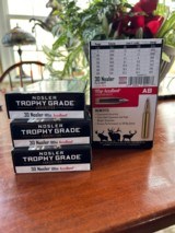 Nosler Trophy Grade 180 gr Accubond 30 NOSLER factory ammunition NEW 4 Boxes