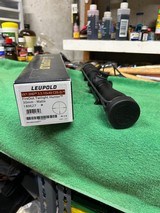 Blaser R93/R8 Quick Detach 30mm scope mount with Leupold VXIII HD