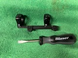 Blaser R93 or R8 Quick Detach 30mm low scope mount - 2 of 4
