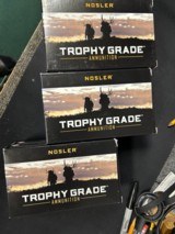 Nosler Trophy Grade 30 Nosler and 28 Nosler factory ammo for sale - Image 2 of 2