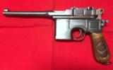 Mauser C96 Red Nine German Military Pistol - 2 of 12