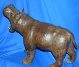 "HIPPO"
AN ALL LEATHER SCULPTURE - 2 of 2