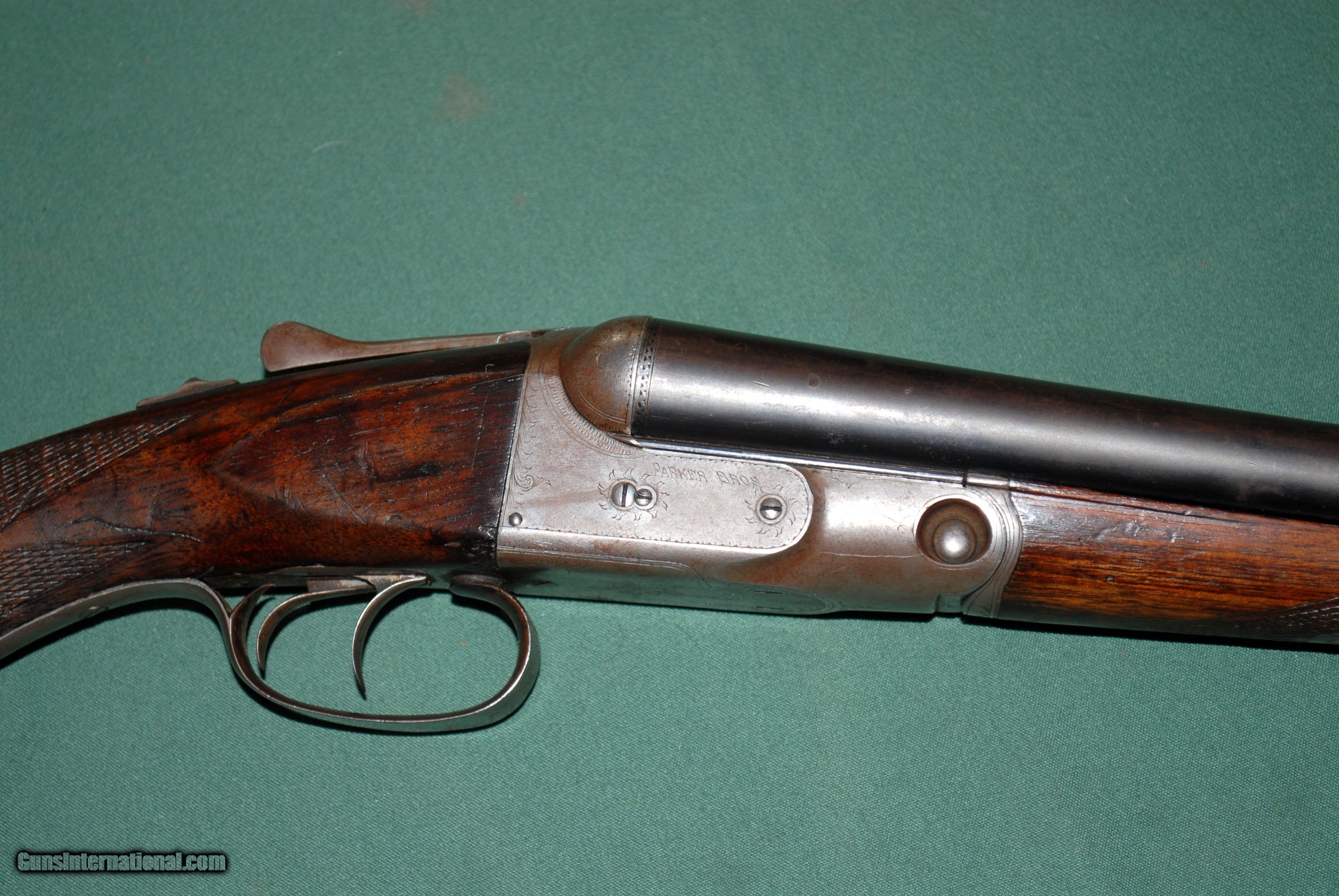 Parker Brothers Side x Side 12 ga Titanic steel shotgun