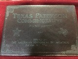 Paten Arms, Inc., Paterson Texas Sesquicentennial gold plated .36 caliber, in presentation box - 7 of 7
