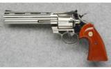 Colt Python 6 Inch Nickle in 357 Mag - 2 of 4