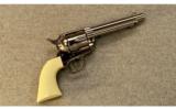 Uberti ~ Model 1873 Cody Nickel ~ .45 Colt - 1 of 2