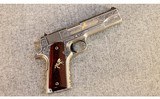 Colt ~ Government Model ~ .38 Super ~ Engraved - 1 of 4