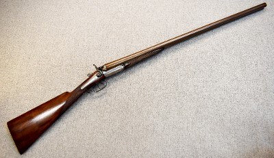 Charles Rosson ~ Damascus Hammer Side by Side ~ 12 Ga.