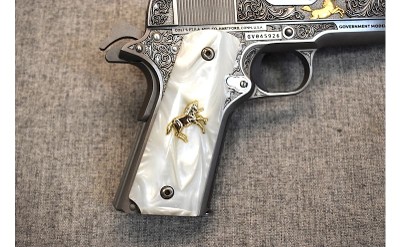 Colt~Government Model "Master Scroll"~.38 Super - Image 2 of 3