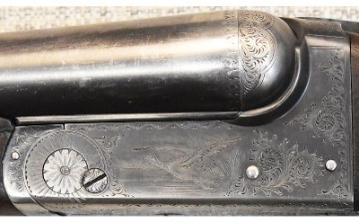 Birmingham Small Arms~SXS Boxlock~12 Gauge - Image 9 of 14