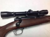 Rare Winchester Pre-64 model 70 243 win. FWT with period Lyman scope - 2 of 10